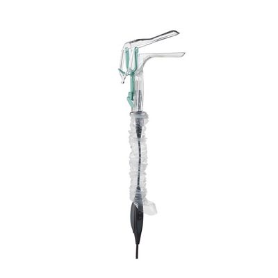 Speculum vaginale monouso KleenSpec con guaina integrata, misura media