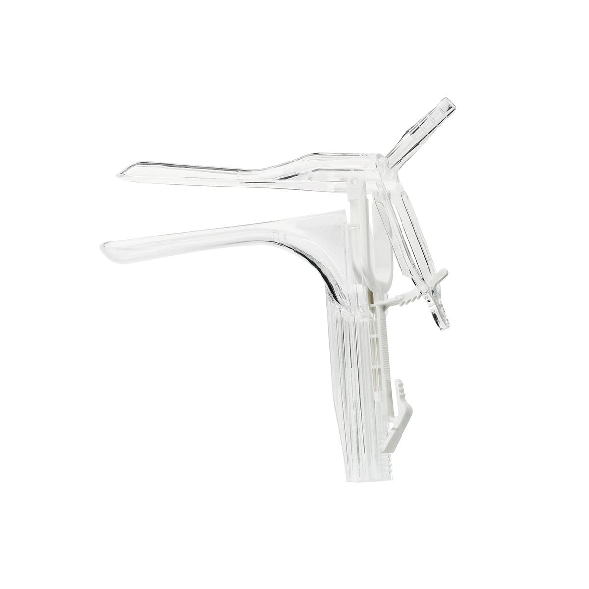 KleenSpec Disposable Vaginal Speculum with Smoke Tube, side view