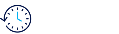 icon of clock with arrow