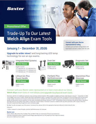 welch allyn physical exam national rebate 2026