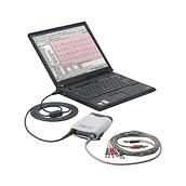 Électrocardiographe de repos sur ordinateur connecté à un ordinateur personnel