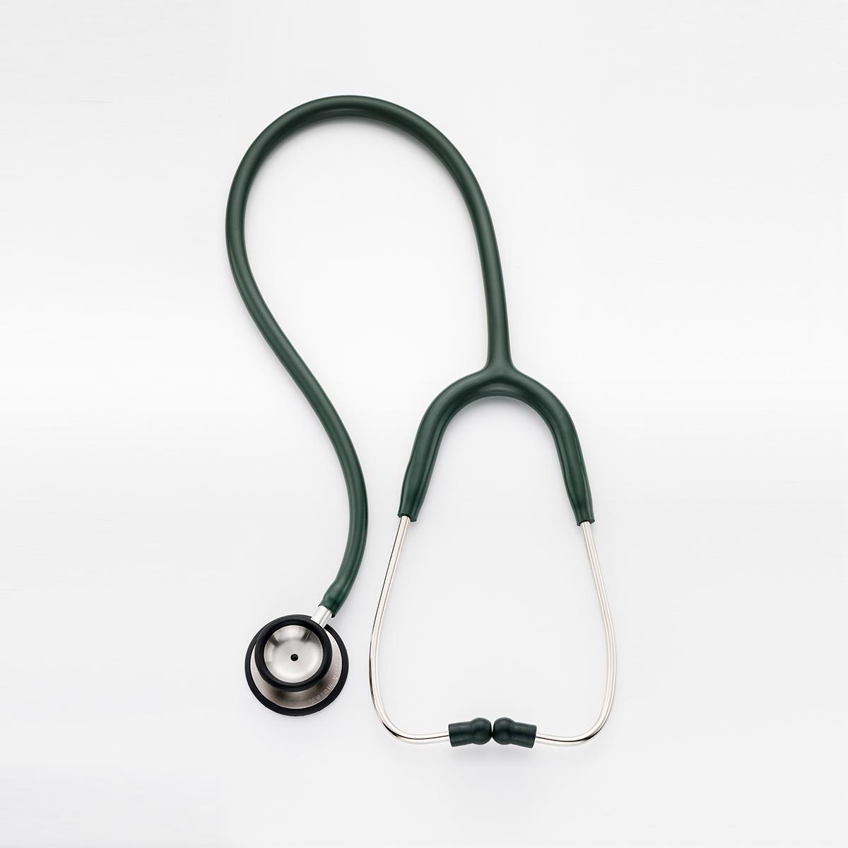 Ett Welch Allyn Professional-stetoskop för veterinärmedicin, i svart