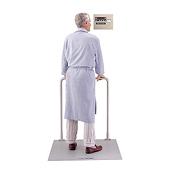 Patient standing on  Scale-Tronix In-floor Scale