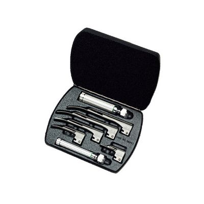 Fiber Optic Laryngoscope System in storage case