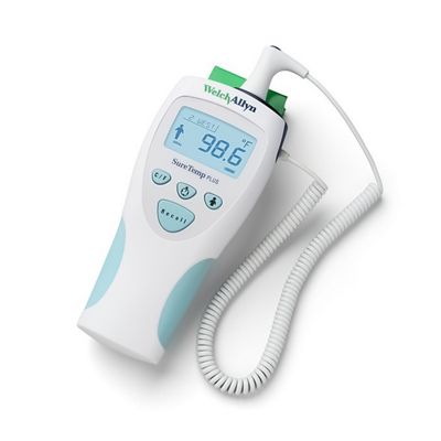 Welch Allyn SureTemp Plus 692 Thermometer, handheld, Fahrenheit reading shown