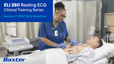 Welch Allyn ELI 280 Resting ECG STAT ECG Workflow Training Video