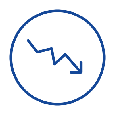 An icon illustrates an arrow pointing down