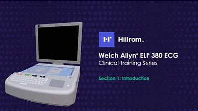 Welch Allyn ELI 380 Introduction Training Video