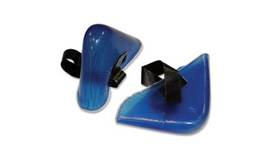 Gel Pads, Clamshell Heel Pad, Protector Pad, #A-10068, 3/4 view, LRH corner facing