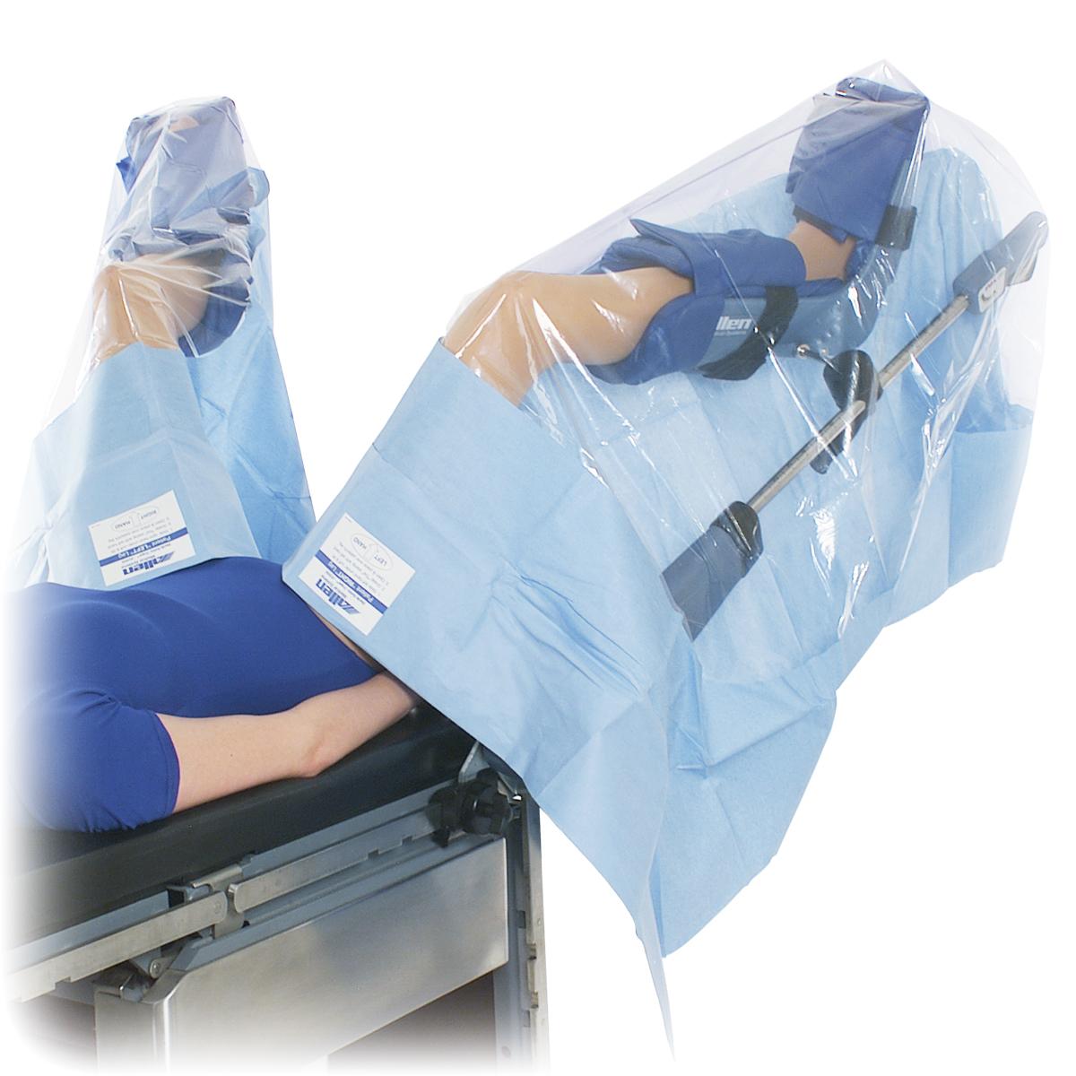 Safety Drapes in use with patient