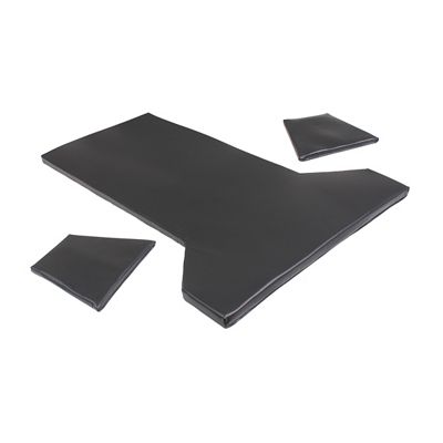 Carbon Lights™ Hourglass Table Pad Set, #A-30502-1-B, #A-30502-B, diagonal view