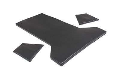 Carbon Lights™ Hourglass Table Pad Set, #A-30502-1-B, Schrägansicht