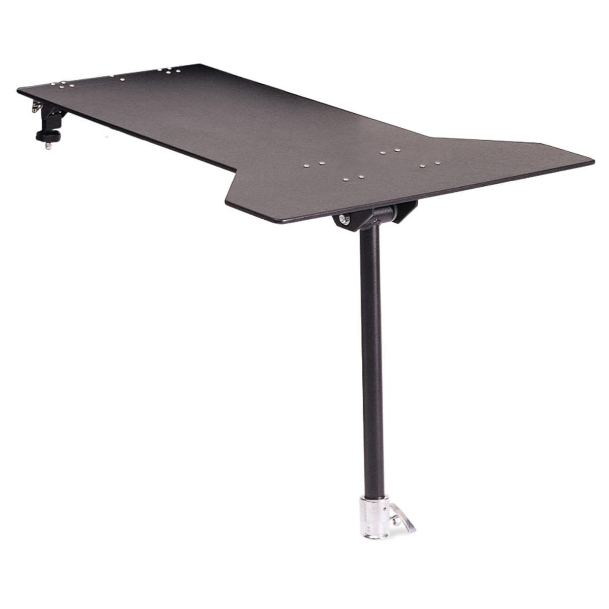 Carbon Lights™ Hourglass Table, #A-30650-C, attached to OR table