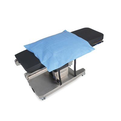 Allen® Hug-U-Vac® Lateral Positioner, vue diagonale avec housse jetable