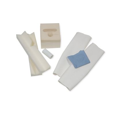 Cubiertas Advance Ultra Comfort Allen®, #A-71261, #A-71262, #A-71263, vista diagonal en la mesa