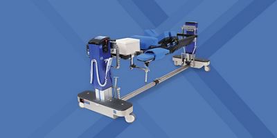 Allen Advance Spine Table against a dark background