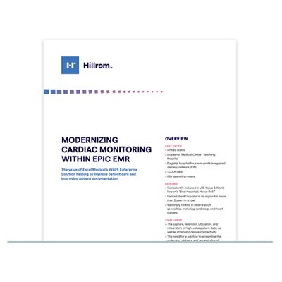 Modernizing Cardiac Monitoring Within Epic EMR Case Study Thumbnail