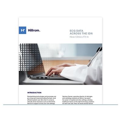 ECG Data Across the IDN: How Clinics Fit In Whitepaper thumbnail