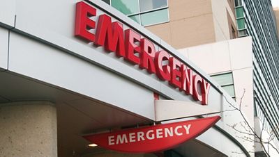 Outpatient surgery facility, outdoor exterior front