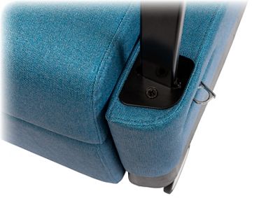Bariatric Recliner – IV pole holder