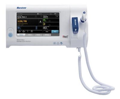 The Welch Allyn Connex Spot Monitor blood pressure averaging view