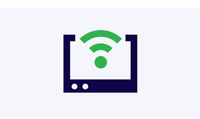 An icon representing EMR connectivity for ECG data. 