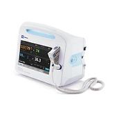 The Welch Allyn® Connex® Vital Signs Monitor is facing left, featuring a screen with a full set of patient vitals.