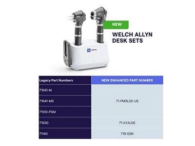 Welch Allyn Universal Charger and Desk Sets | Welch Allyn | Hillrom