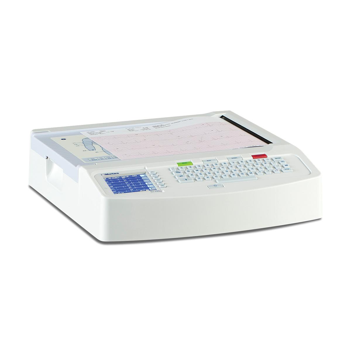 ELI 250c Resting Electrocardiograph, 3/4 view