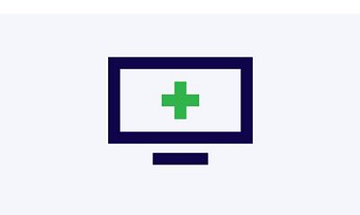 An icon representing ECG orders in the EMR or ECG Management System. 