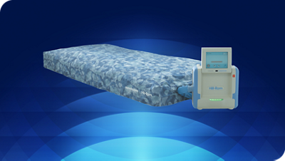 Envision® E700 Therapy Surface diagonal view with control box