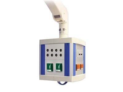 FCS 300 Electro Cube mit Daten- und Elektromodulen.