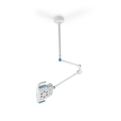 Green Series 900 Procedure Light attached to ceiling