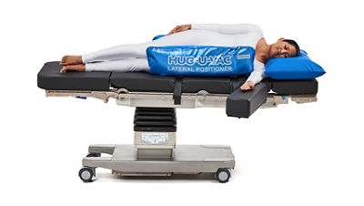 Standard Hug-U-Vac Lateral Positioner with model