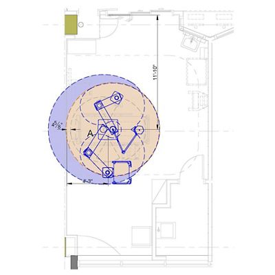 Hillrom Surgical Solutions ICU Room Design Layout