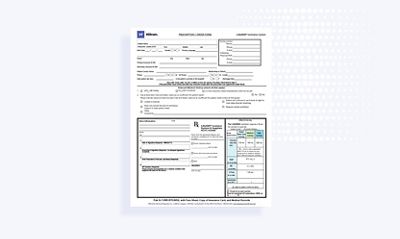 Prescription/Order Form Doucument Thumbnail