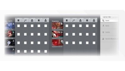 Screenshot displays data sharing capabilities within Helion interface