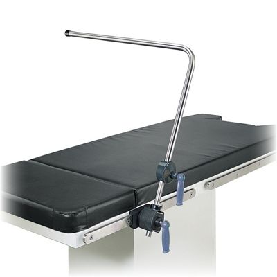 Diagonale weergave Anesthesia Screen - Without Wings op operatietafel