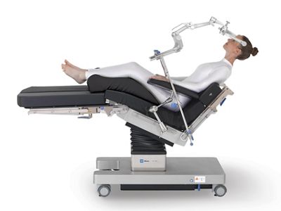 Beach Chair sitting surgical patient positioning