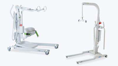 Golvo 9000 and Sabina II Mobile Patient Lift from Baxter