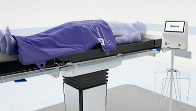 Patient Warming OR Blanket Setup on PST 500 OR Table