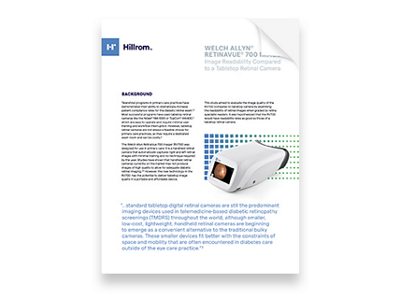 RetinaVue 700 Imager Image Readability