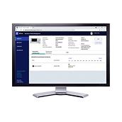 SmartCare™ Remote Management asset details are displayed on desktop monitor.