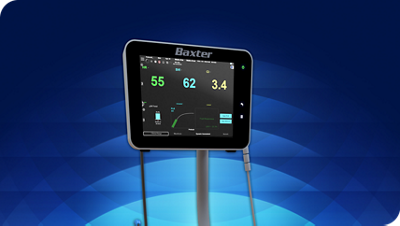 Starling Fluid Managament System on a screen on a dark background