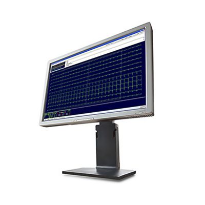 A Surveyor Review Station displays waveforms