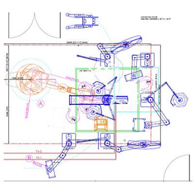 Hillrom Surgical Solutions Hybrid OR Layout