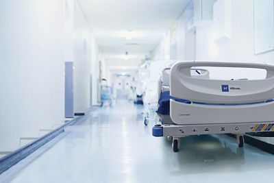 Progressa Smart Bed in hallway