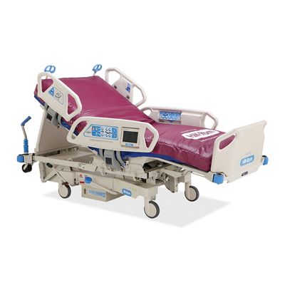 TotalCare SpO2RT 2 ICU Bed, 3/4 view