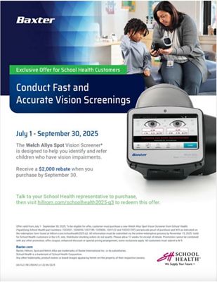 Welch Allyn Spot Vision Screener 2025 Promotion