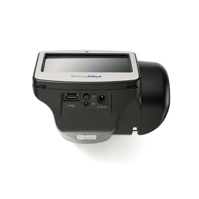 Spot Vision Screener, bottom view, displaying ports